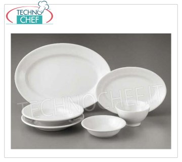 SATURNIA - TIVOLI BIANCO Collection in Porcelain - Restaurant Dishes SATURNIA - TIVOLI BIANCO Collection in Porcelain - Restaurant Dishes