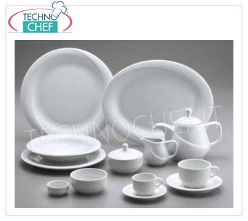 GURAL PORSELEN - PORCELAIN for Restaurant DINNER PLATE, White X-Tanbul Collection, Brand GÜRAL PORSELEN