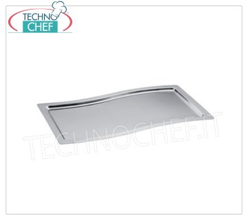 Stainless steel serving trays GASTRO-NORM STAINLESS STEEL SERVING TRAY 1/1 CM. 53X32.5