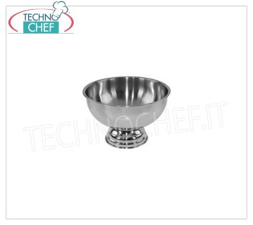 Bowl for sparkling wines and sangria STAINLESS STEEL SPARKLING BOWL WITH GRID, ILSA, Diameter Cm.40