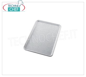 Self-service trays in polyester Rectangular tray in gray polyester, Cm.53x32,5