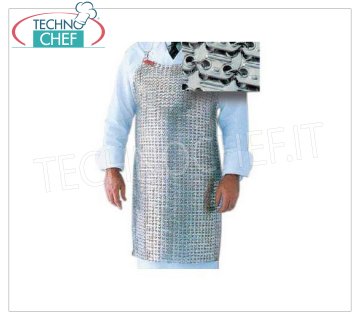 Cut resistant/accident resistant aprons Stainless steel butcher apron, 70x55 cm