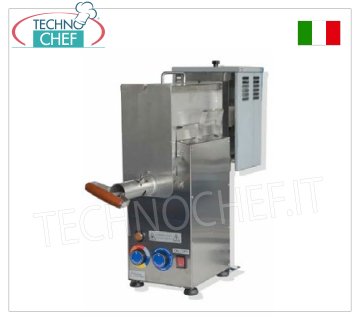 Electric automatic polenta cooker, for 60 portions/hour Electric AUTOMATIC POLENT COOKER - Maximum production 15 Kg/hour equal to 60 portions, V. 230/1 - KW 1.8 - Weight 29 Kg, dimensions mm 250x750x660h