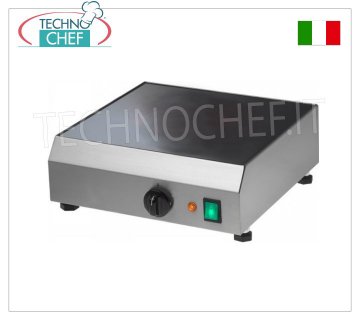 TECHNOCHEF - Heated surface for maintenance GN 1/1, Mod.WT/GN1 Heated surface for holding GN 1/1, with glass ceramic plate, adjustable temperature up to 90°C, V.230/1, Kw.0.7, Weight 12 Kg, dim.mm.340x550x110h