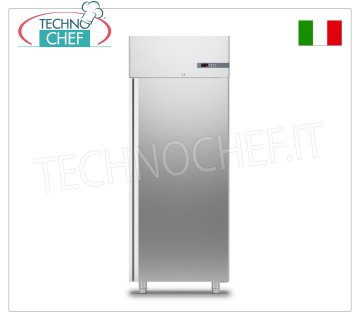 Pastry Freezer-Freezer Cabinet for 20 60x40 cm trays, Temp.-10°/-30°C, Class E, mod.A80/1T Pastry Freezer-Freezer Cabinet, for 20 TRAYS measuring 600x400 mm, 1 Door, Professional, Temp.-10°/-30°C, Ventilated, ECOLOGICAL in Class E, Gas R452a, V.230/1, Kw.1,18 , Weight 150 Kg, dim.mm.810x715x2085h
