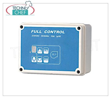 Speed ​​regulator for hoods, digital with light switch