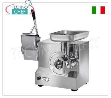 FIMAR - Meat grinder-grater "type 22'', Stainless steel meat mincing group, completely REMOVABLE,