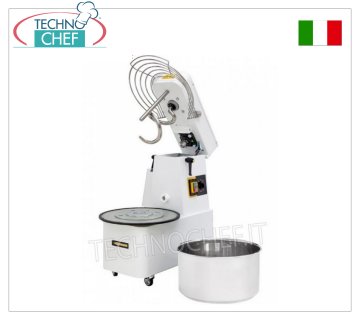 SPIRAL MIXER 42 kg (48 lt bowl), dim.mm.480x805x825h