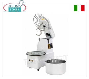 SPIRAL MIXER 35 kg (41 lt bowl), dim.mm.480x805x825h