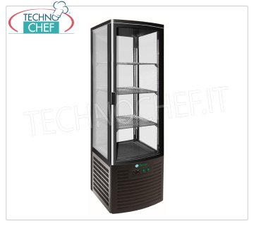 FRIDGE Display Cabinet for DRINKS, 1 Door, Ventilated, Temp.+2°/+8°C, lt.235, Class C, Mod.LSC235B