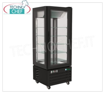 Refrigerated display case, 4 display sides, ventilated, temp.+2°/+8°C, lt.431, Class C