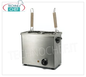 ELECTRIC PASTA COOKER for COUNTERTOP, GN 1/3 TANK - Complete with Baskets - V.230/1 - Kw.2.5 - dim.mm.370x230x300h