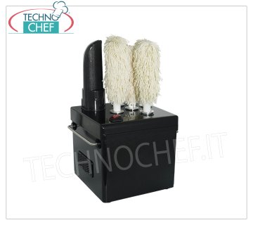 Glass Dryer with 5 Rotating Brushes, Productivity 300 glasses/h