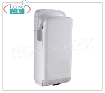 Electric Hand Dryer, automatic hand insertion, Air jet: 7 seconds with automatic switch-off
