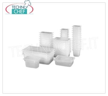 Gastronorm plastic containers 