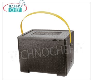 Isothermal container in polypropylene BOXSHOP, dim.mm.415x320x320h