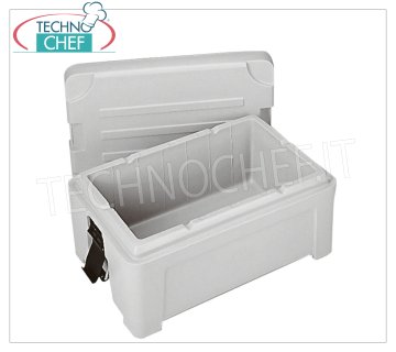 Isothermal container in polyethylene GN 1/1, dim.mm.610x410x250h