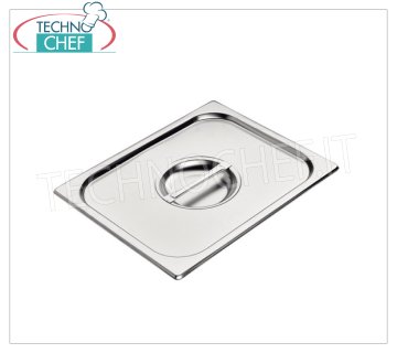18/10 stainless steel lid with handle grip for GN 1/2 container