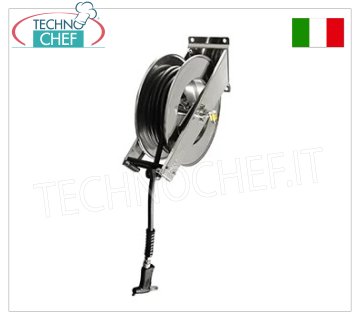 Washing group with stainless steel hose reel and Nito gun
