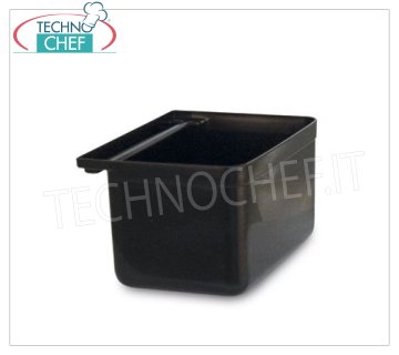 PVC waste container, size 350x190x180h mm