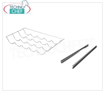 Forcar - FIXED STEEL GRILLE + PAIR OF GUIDES, Mod.BJ22S