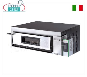FIMAR - Electric pizza oven, for 6 large pizzas, 1 72x108 cm chamber, digital controls, three-phase