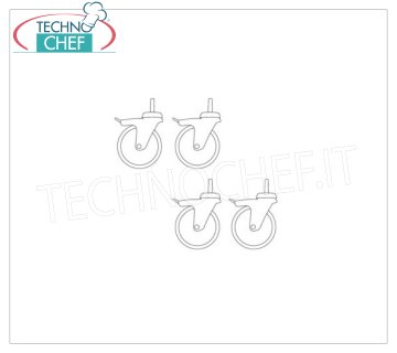 FIMAR - WHEEL KIT for PROOFING ROOMS