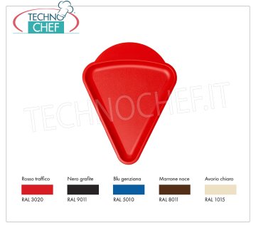 Mini Triangular Tray in food-grade polypropylene, Designer Collection Mini Triangular Tray in food-grade polypropylene, Designer Collection, available in different colors, dim.mm.240x310 - UNIT PRICE - Article available in PACKAGES of 50