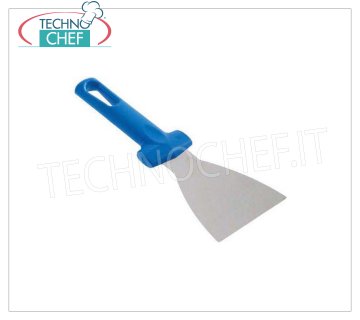 GI.METAL - Stainless Steel Flexible Triangular Spatula, Mod.102208 Flexible triangular spatula in stainless steel, 10x9 cm (hanging product).