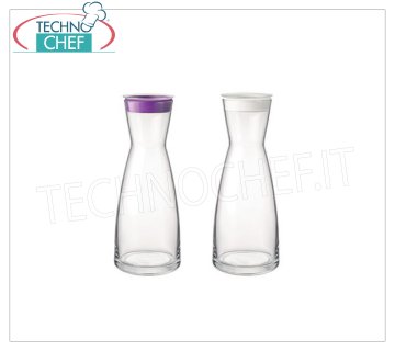 Carafes and Decanters JUG WITH WHITE LID, BORMIOLI ROCCO, Ypsilon Collection