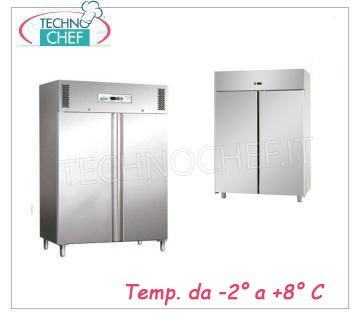 Double door upright fridge 