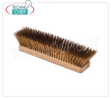 GI.METAL - Replacement Brass Brush, cm 27, Mod.111776 Replacement brush with brass bristles, 27 cm.