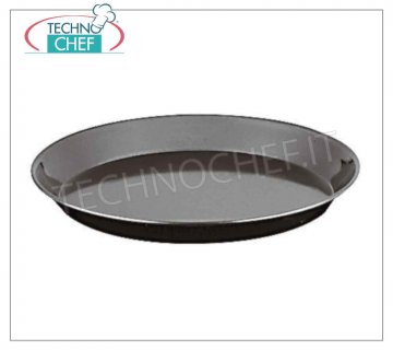 Pizza pans, pastry Round pizza tin in heavy blue plate, diameter cm 20x2,5h, each price - Purchasable in pack of 10 pieces