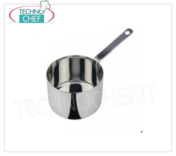 Ilsa - SINGLE PORTION Inox SAUCE 1 handle - CASSEROLE 1 handle, Monoportions Collection, in STAINLESS STEEL, diameter 70 mm, height 35 mm.