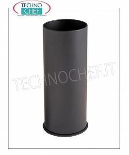 Umbrella Umbrella stand in painted metal with internal plastic tray, available in black and gray, capacity 27 liters, diam.mm.240x600h