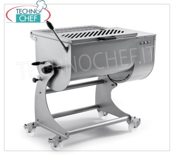 SIRMAN - Stainless steel meat mixer, 180 Kg tank capacity, mod.180XPBA Meat mixer in stainless steel, bowl capacity 180 Kg, removable stainless steel blades, V.400/3, Kw.1,1, Weight 152 Kg, dim.mm.1422x700x1030h