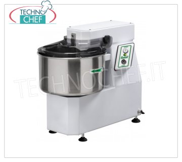 FIMAR - 18 Kg spiral mixer, mod.18SN 18 Kg spiral mixer with 22 liter bowl, THREE-PHASE, V 400/3, kW 0.75, dim. mm 390x670x600h