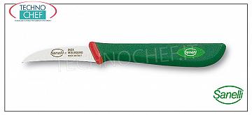 SANELLI - Curved Vegetable-Paring Knife 6 cm - PREMANA Professional Line - 330606 Curved Vegetable-Paring Knife, mm. 60