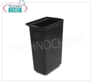 PVC waste container, size 330x160x510mm