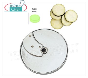 Vegetable Cutter Disc for Slices 4 mm Disc for cutting slices with a thickness of 4 mm