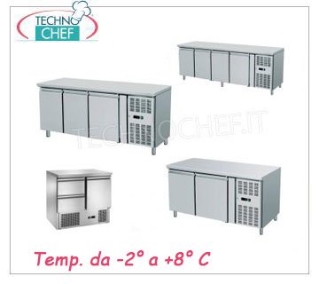 Gastronorm fridge/freezer refrigerated tables 