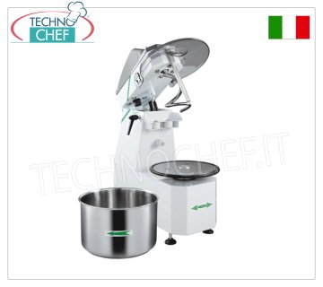 Fimar - 25 kg SPIRAL MIXER (32 lt bowl) - With Liftable Head and Removable Bowl