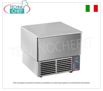 TECNODOM - Blast Chiller for 3 GN 1/1 Trays (325x530 mm) or Pastry Trays 600x400 mm