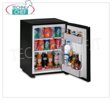 Technochef - Frigor Minibar for hotel room, capacity 40 lt, Frigor minibar for hotel room, capacity 40 lt, temperature + 8 ° / + 14 ° C, V.230 / 1, Kw.0.06-0.065, Weight 15, dim.mm.566x441x457h