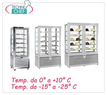 Refrigerated bakery display cases 