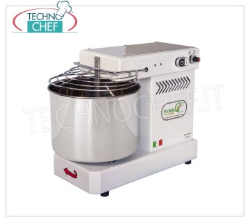 FAMAG - Grilletta, 8 Kg Spiral Mixer, 10 SPEED, mod. IM8 / 230-10VEL HIGH HYDRATION FAMAG professional spiral mixer for HIGH HYDRATION doughs with fixed head and 11 liter bowl, dough capacity 8 Kg, 10 SPEED, V 230/1, kW 0.35, Weight 30 Kg, dim.mm.520x280x530h