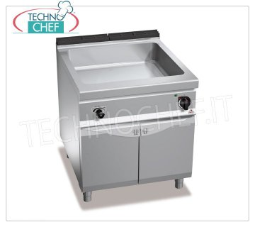 TECHNOCHEF - Professional Electric Bain-Marie on Cabinet, Capacity 2xGN 1/1 + 1xGN 1/3, Mod.E9BM8M ELECTRIC BAIN MARIE on OPEN CABINET, BERTOS, MAXIMA 900 line, CONSTANT series, with tank for 2 GN 1/1 containers + 1 GN 1/3 container (excluded), V.230/1, Kw.3.00, Weight 48 Kg, dim.mm.800x900x900h