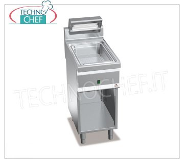 TECHNOCHEF - Professional Electric Food Warmer, 1 module on OPEN COMPARTMENT, Kw.1,1, Mod.E7SP-4M ELECTRIC FOOD-WARMER, BERTOS, MACROS 700 Line, CONSTANT Series, 1 module on OPEN COMPARTMENT, V.230/1, Kw.1,1, Weight 30 Kg, dim.mm.400x700x900h