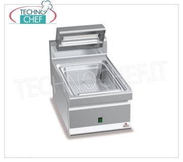 TECHNOCHEF - Professional Electric Food Warmer, 1 TOP module, Kw.1,1, Mod.E7SP-4B ELECTRIC FOOD-WARMER, BERTOS, MACROS 700 Line, CONSTANT Series, 1 TOP module, V.230/1, Kw.1,1, Weight 19 Kg, dim.mm.400x700x290h