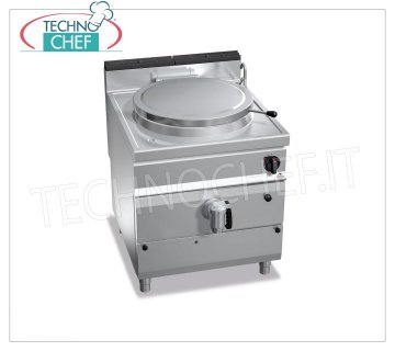 TECHNOCHEF - Cylindrical Gas Pot of lt.100, Direct heating, Mod.G9P10D 100 lt. GAS CYLINDRICAL BOILER, BERTOS, MAXIMA 900 Line, HIGH-TECH Series, with direct heating, thermal power Kw.20,9, Weight 108 Kg, dim.mm.800x900x900h